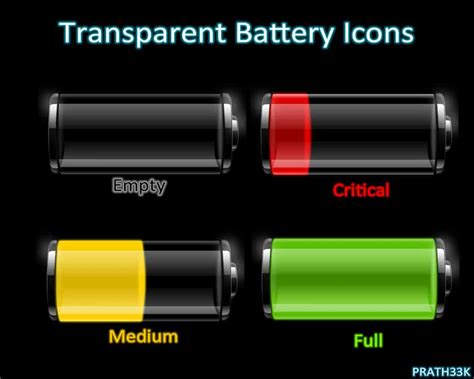 живые индикаторы заряда батареи